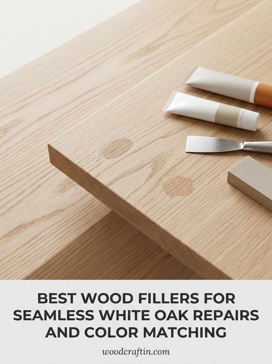 Best Wood Fillers for Seamless White Oak Repairs and Color Matching