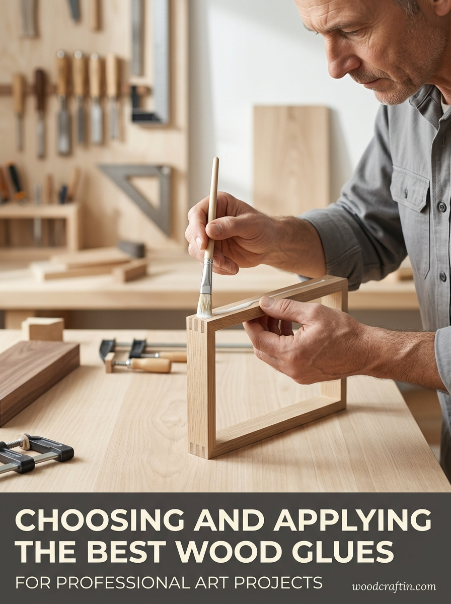 Choosing and Applying the Best Wood Glues for Professional Art Projects
