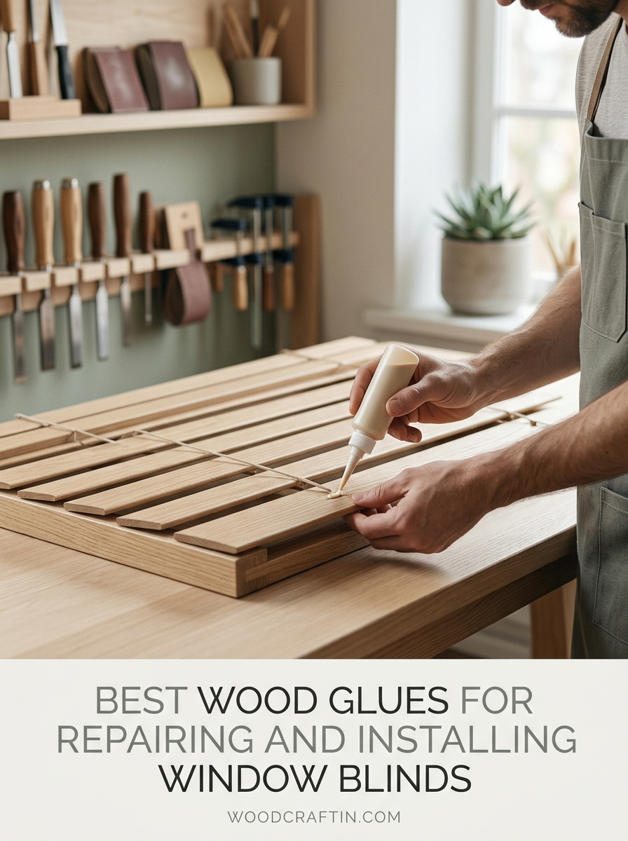 Best Wood Glues for Repairing and Installing Window Blinds