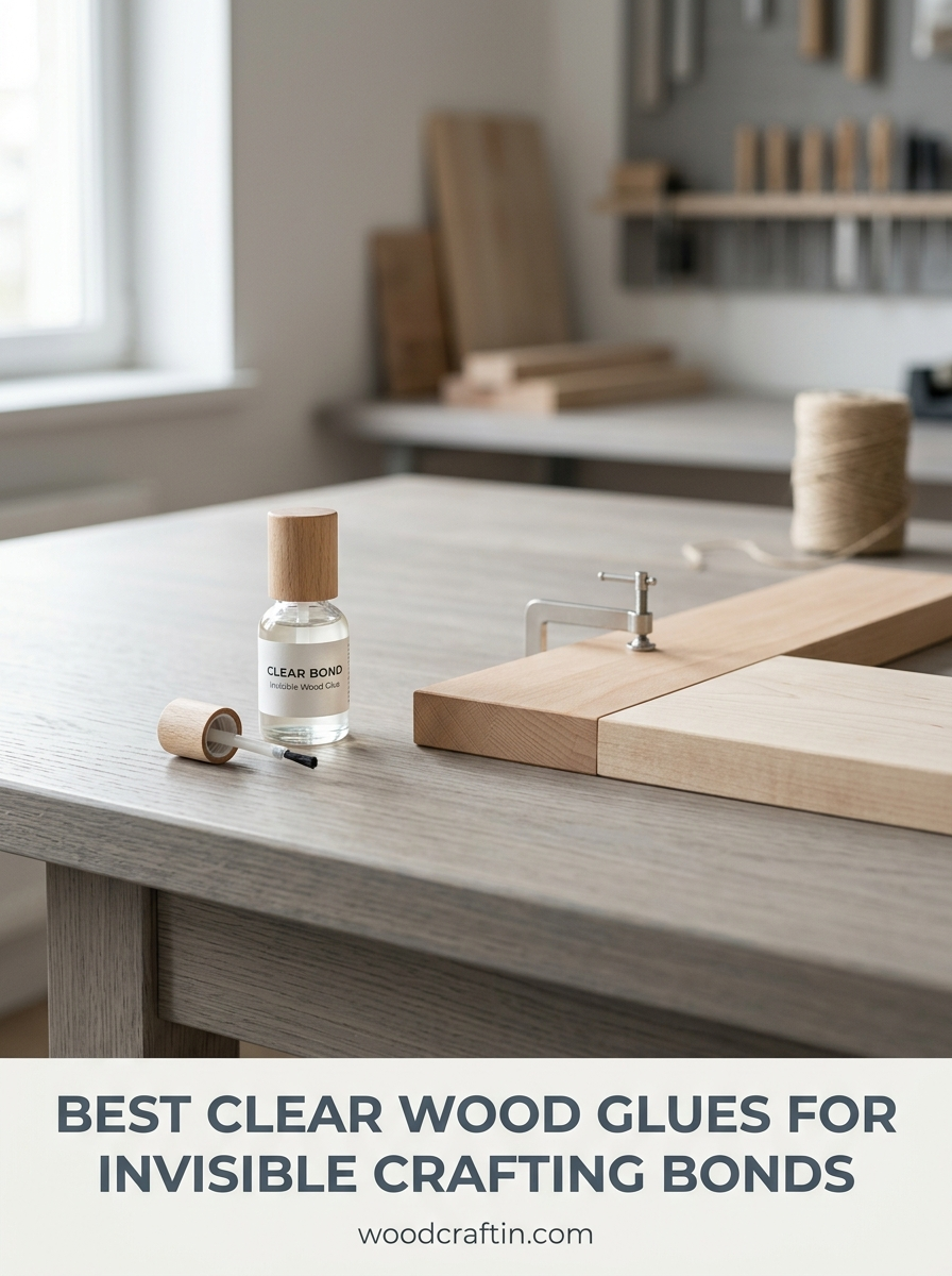 Best Clear Wood Glues for Invisible Crafting Bonds