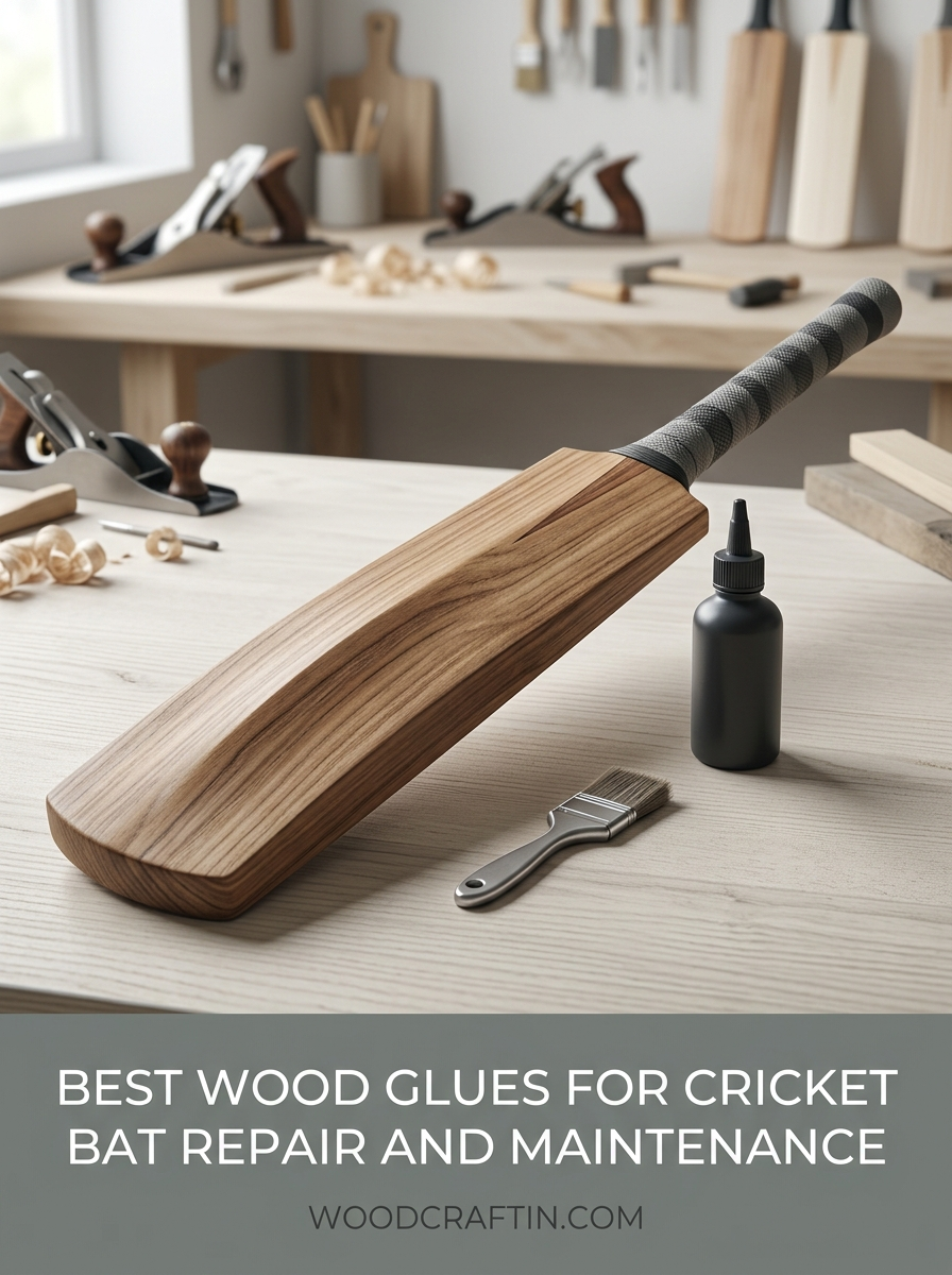 Best Wood Glues for Cricket Bat Repair and Maintenance