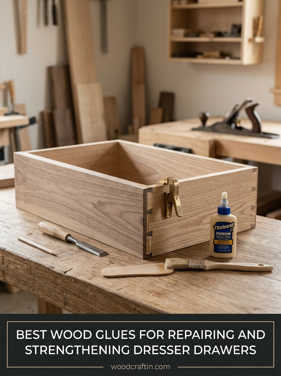 Best Wood Glues for Repairing and Strengthening Dresser Drawers