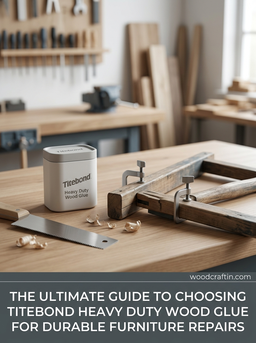 The Ultimate Guide to Choosing Titebond Heavy Duty Wood Glue for Durable Furniture Repairs