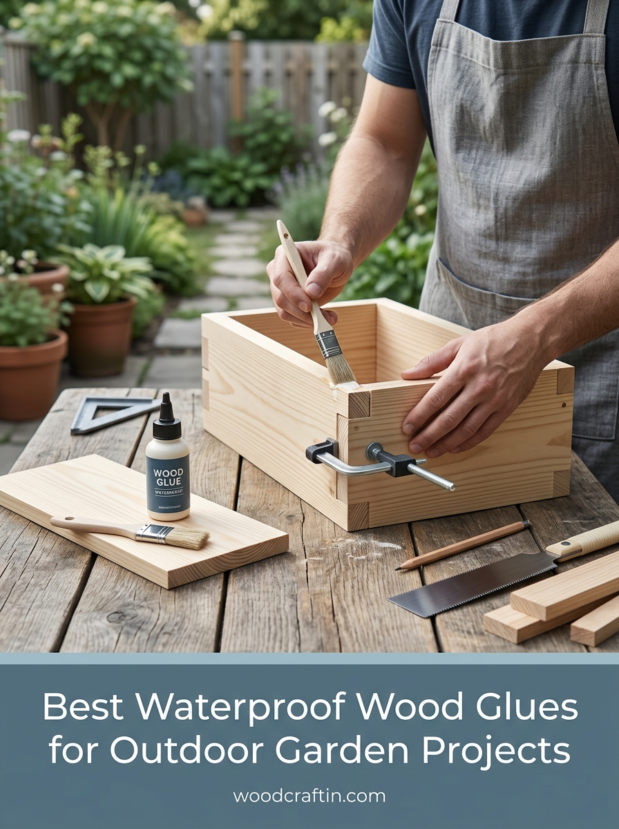 Best Waterproof Wood Glues for Outdoor Garden Projects