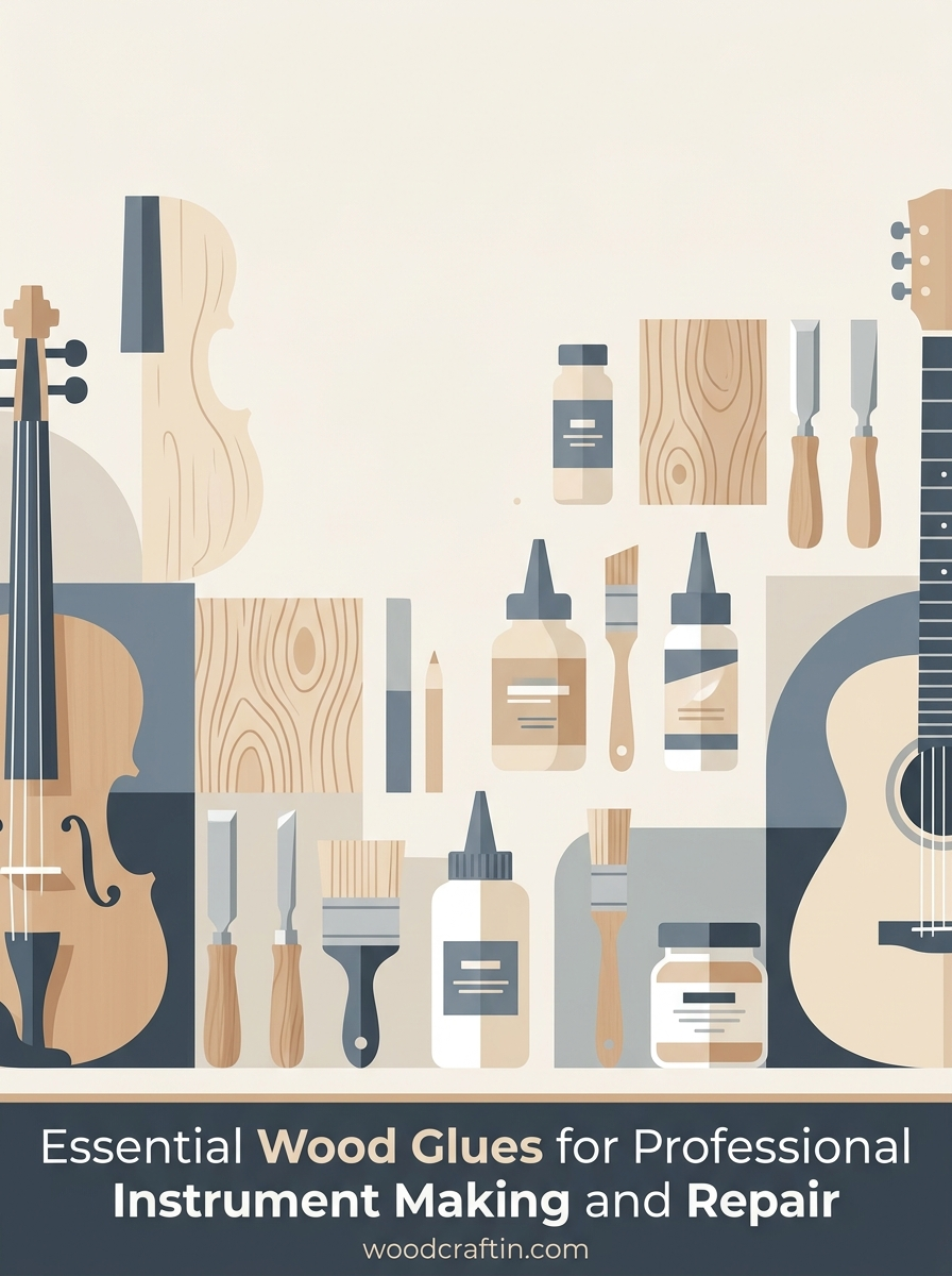 Essential Wood Glues for Professional Instrument Making and Repair