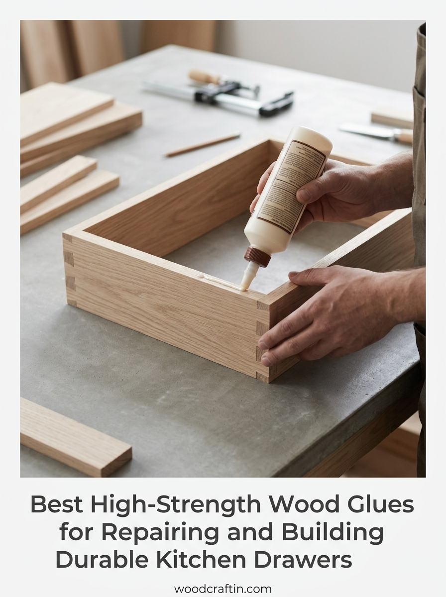 Best High-Strength Wood Glues for Repairing and Building Durable Kitchen Drawers