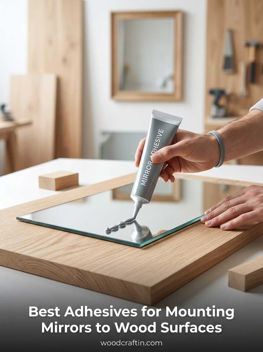 Best Adhesives for Mounting Mirrors to Wood Surfaces