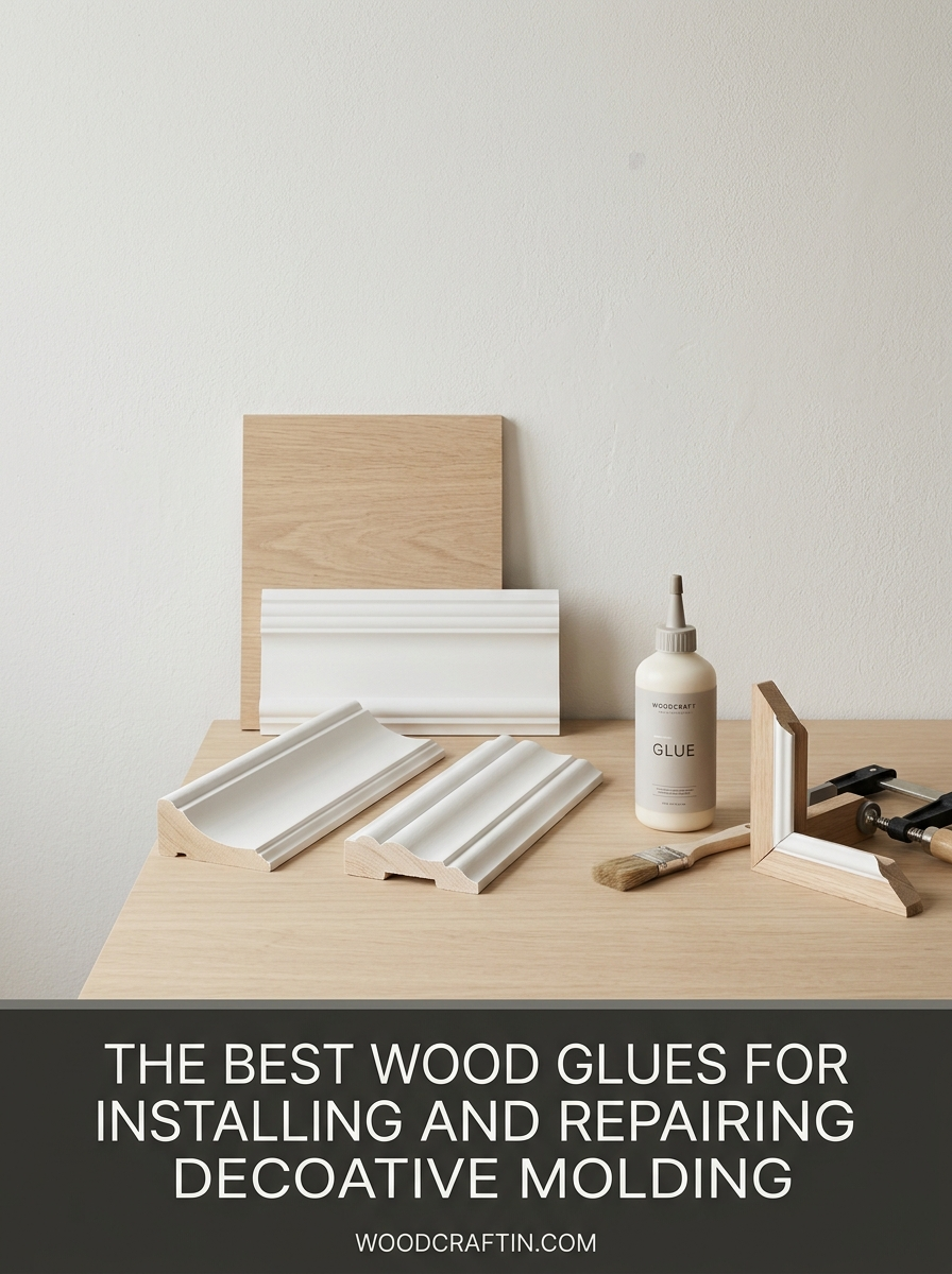 The Best Wood Glues for Installing and Repairing Decorative Molding