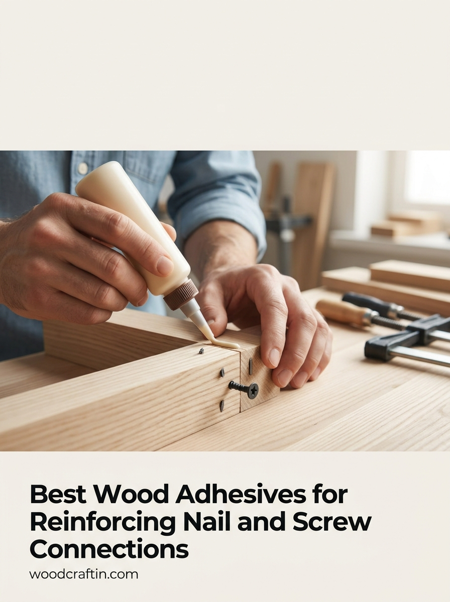 Best Wood Adhesives for Reinforcing Nail and Screw Connections
