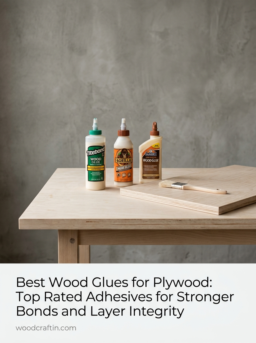Best Wood Glues for Plywood: Top Rated Adhesives for Stronger Bonds and Layer Integrity