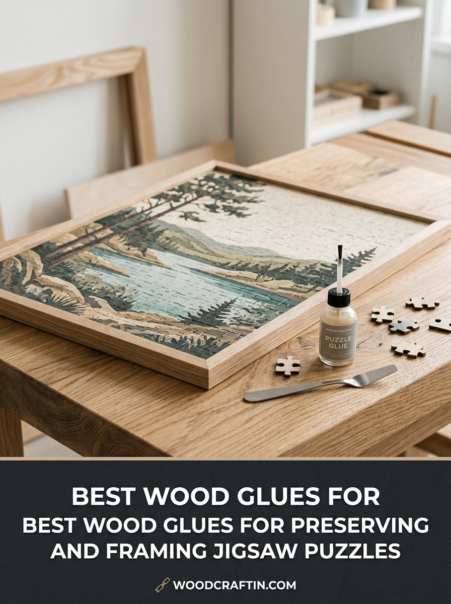 Best Wood Glues for Preserving and Framing Jigsaw Puzzles