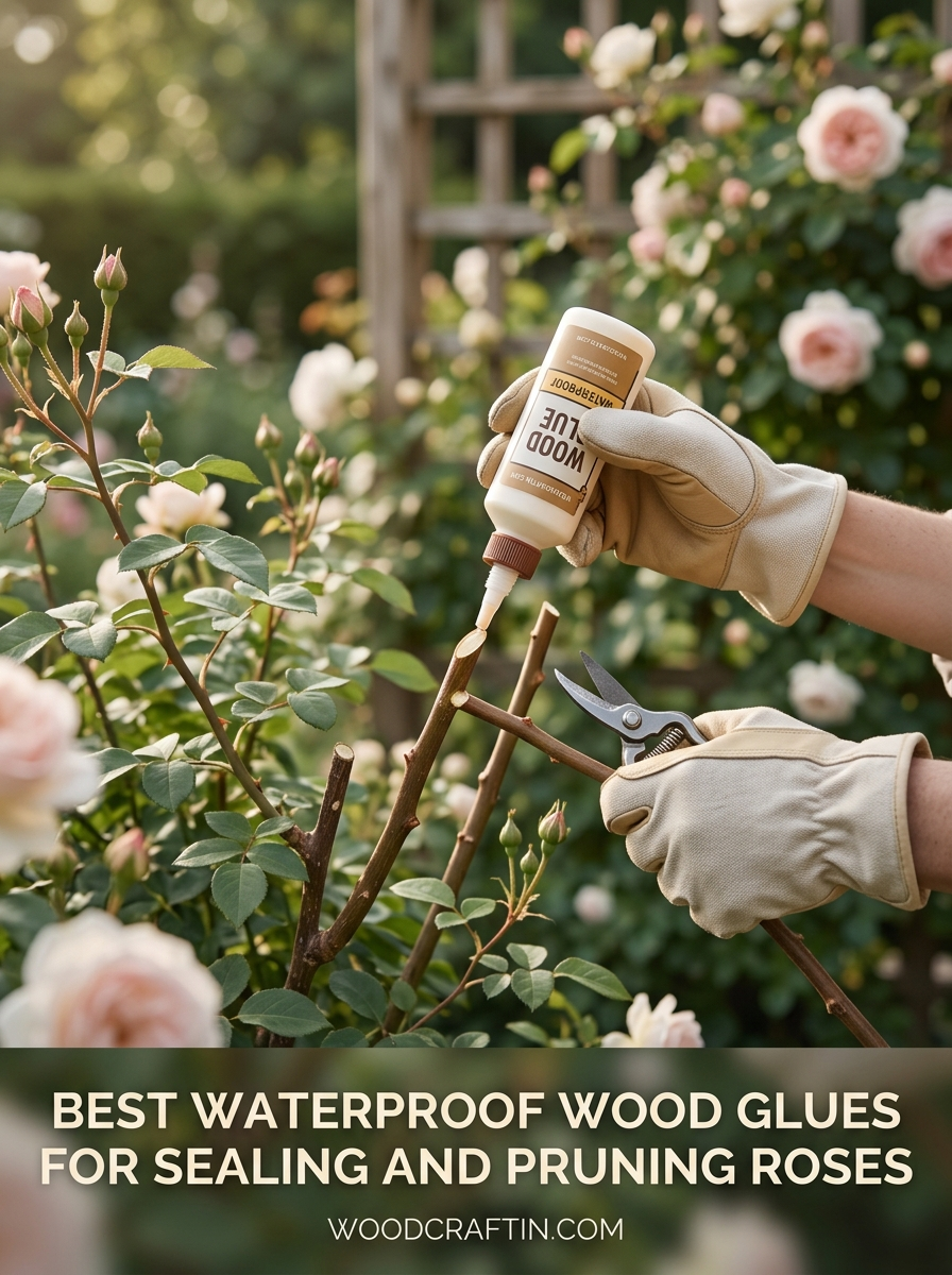 Best Waterproof Wood Glues for Sealing and Pruning Roses