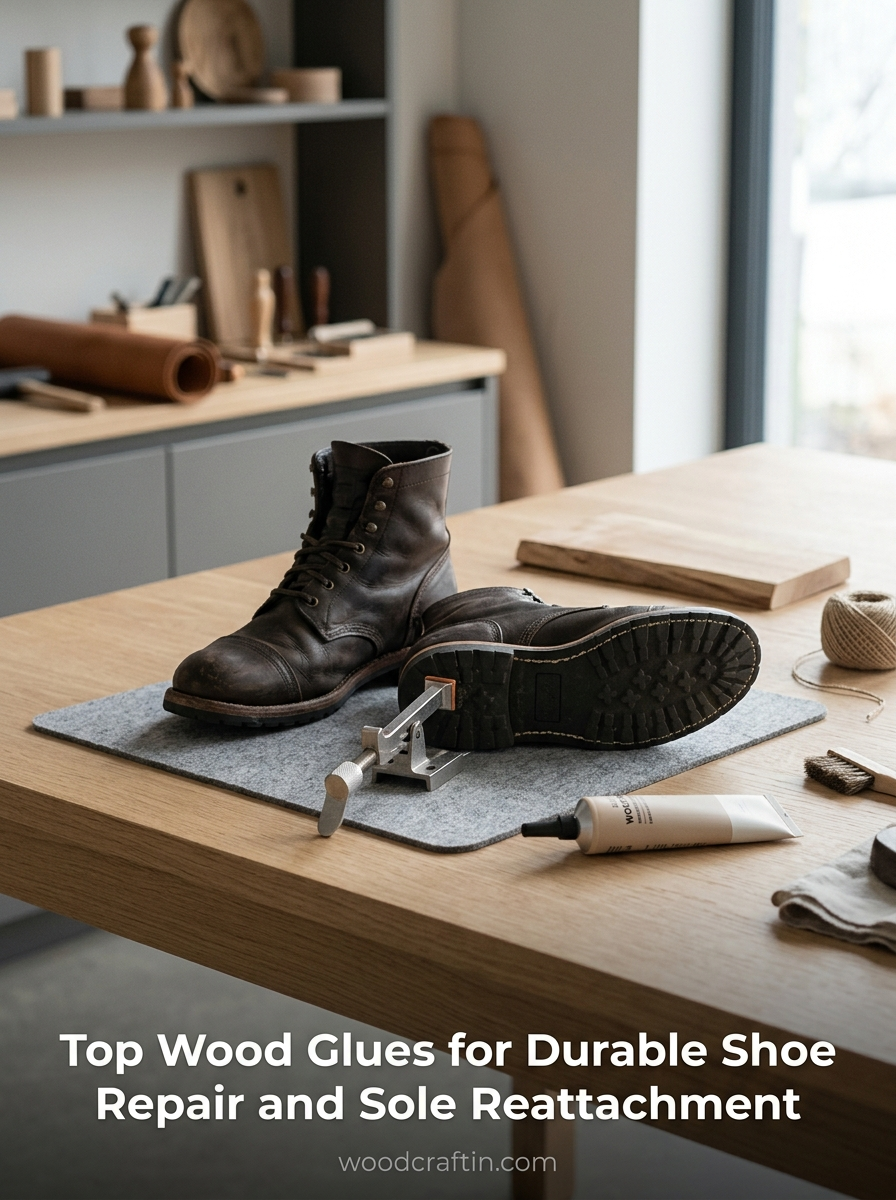 Top Wood Glues for Durable Shoe Repair and Sole Reattachment