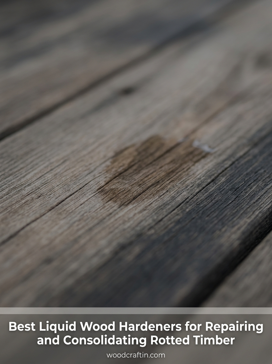 Best Liquid Wood Hardeners for Repairing and Consolidating Rotted Timber
