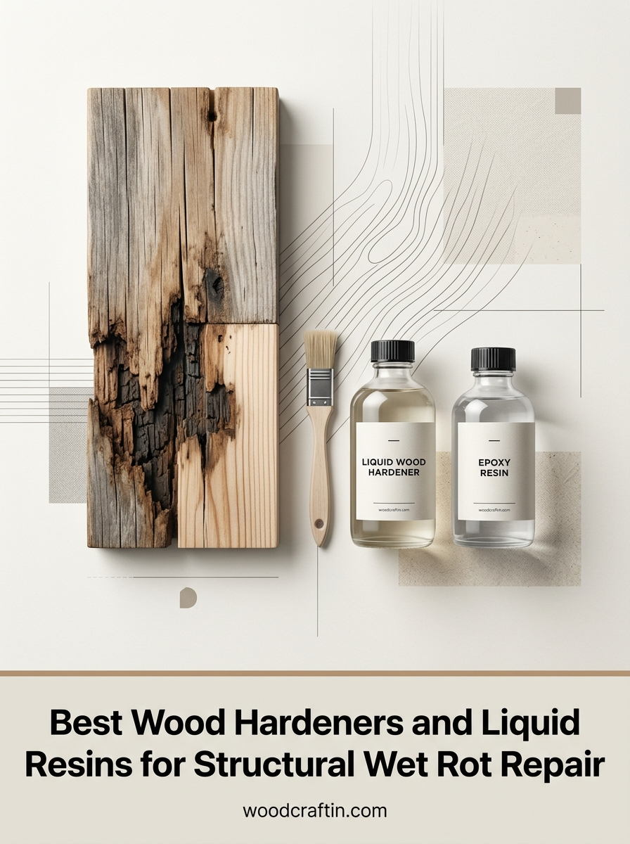 Best Wood Hardeners and Liquid Resins for Structural Wet Rot Repair