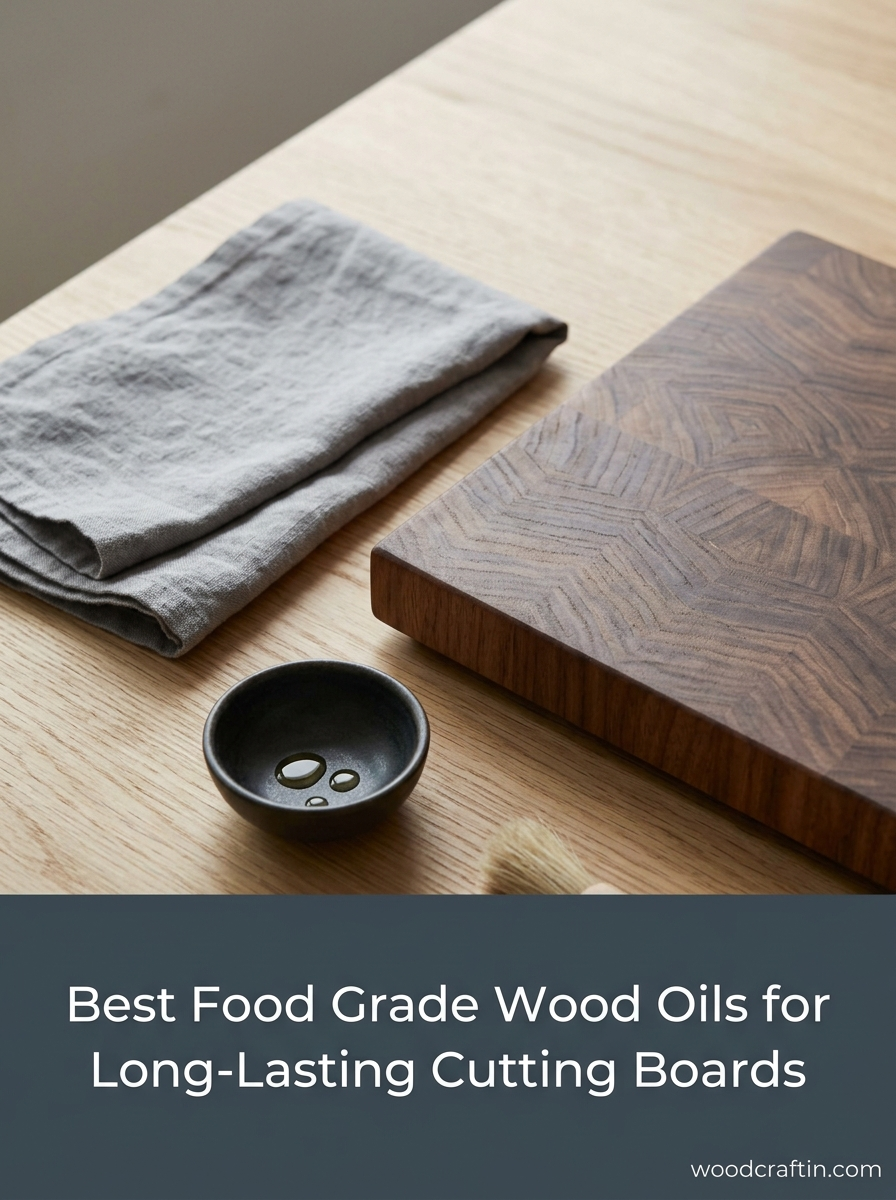 Best Food Grade Wood Oils for Long-Lasting Cutting Boards