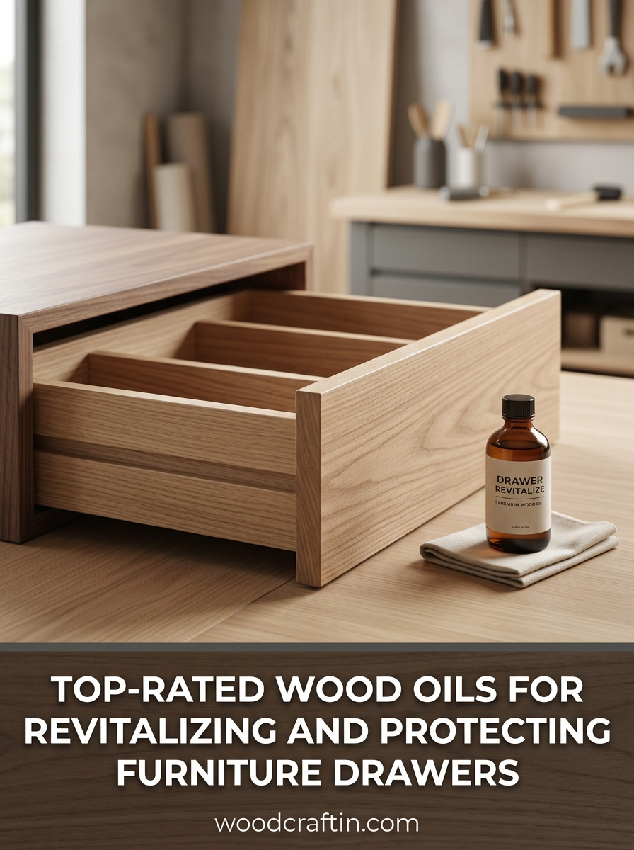 Top-Rated Wood Oils for Revitalizing and Protecting Furniture Drawers