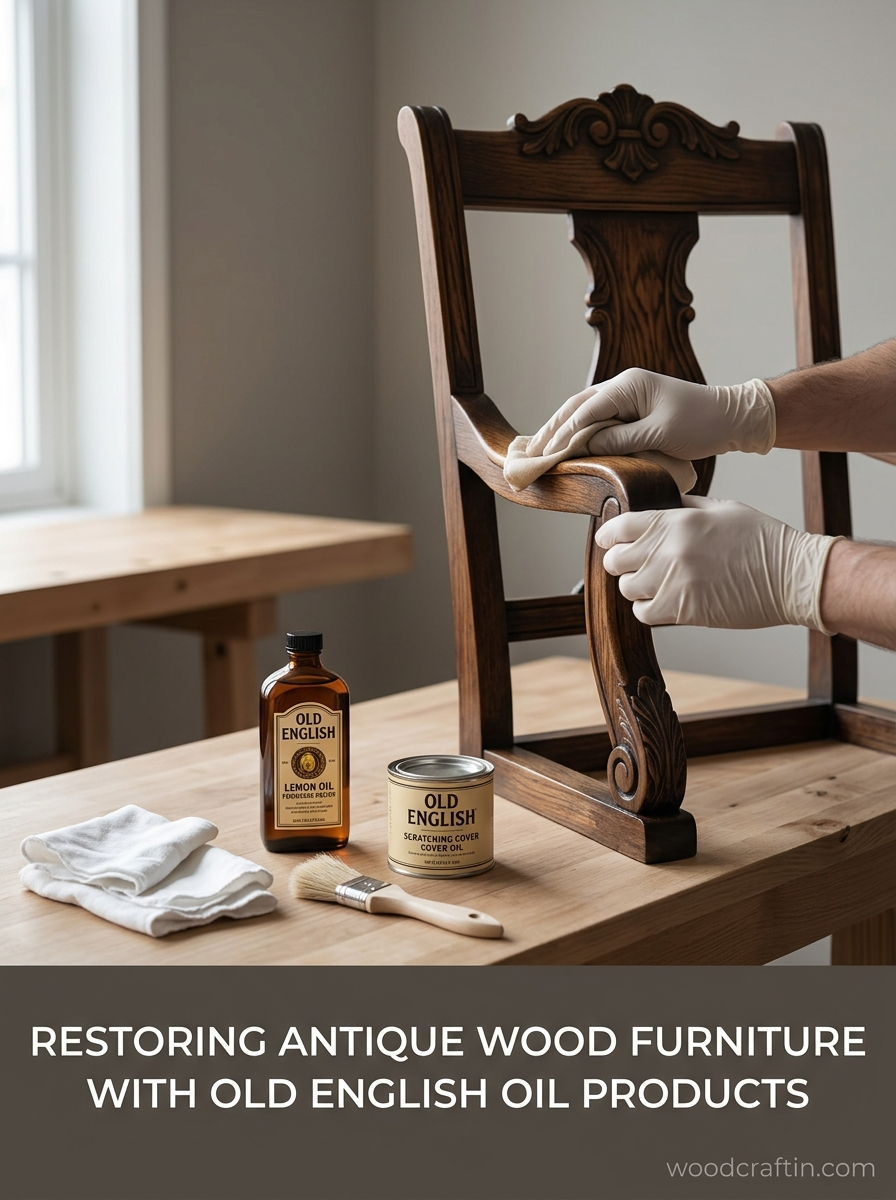 Restoring Antique Wood Furniture with Old English Oil Products