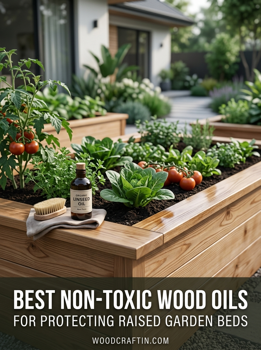 Best Non-Toxic Wood Oils for Protecting Raised Garden Beds