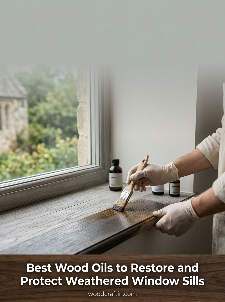 Best Wood Oils to Restore and Protect Weathered Window Sills