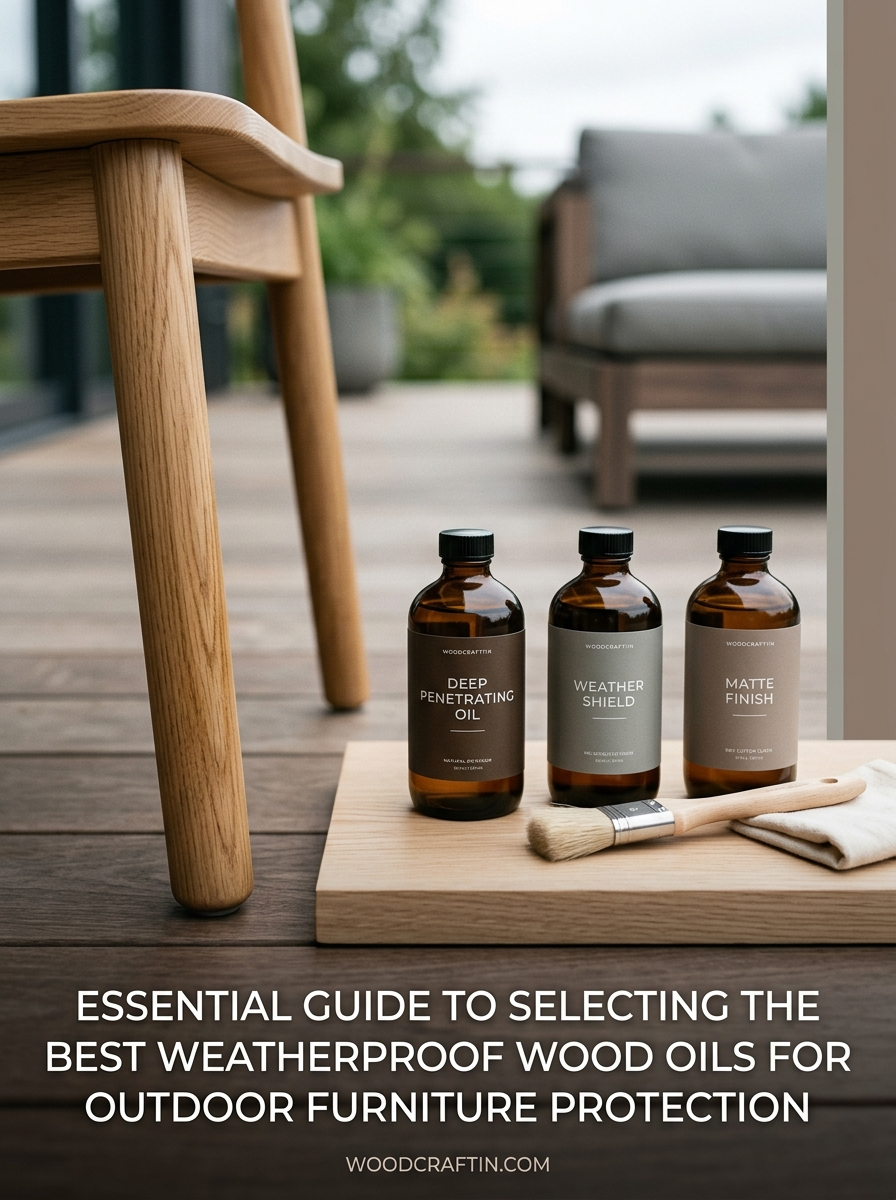 Essential Guide to Selecting the Best Weatherproof Wood Oils for Outdoor Furniture Protection
