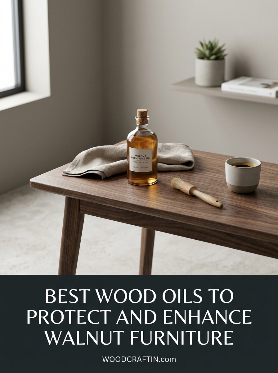 Best Wood Oils to Protect and Enhance Walnut Furniture