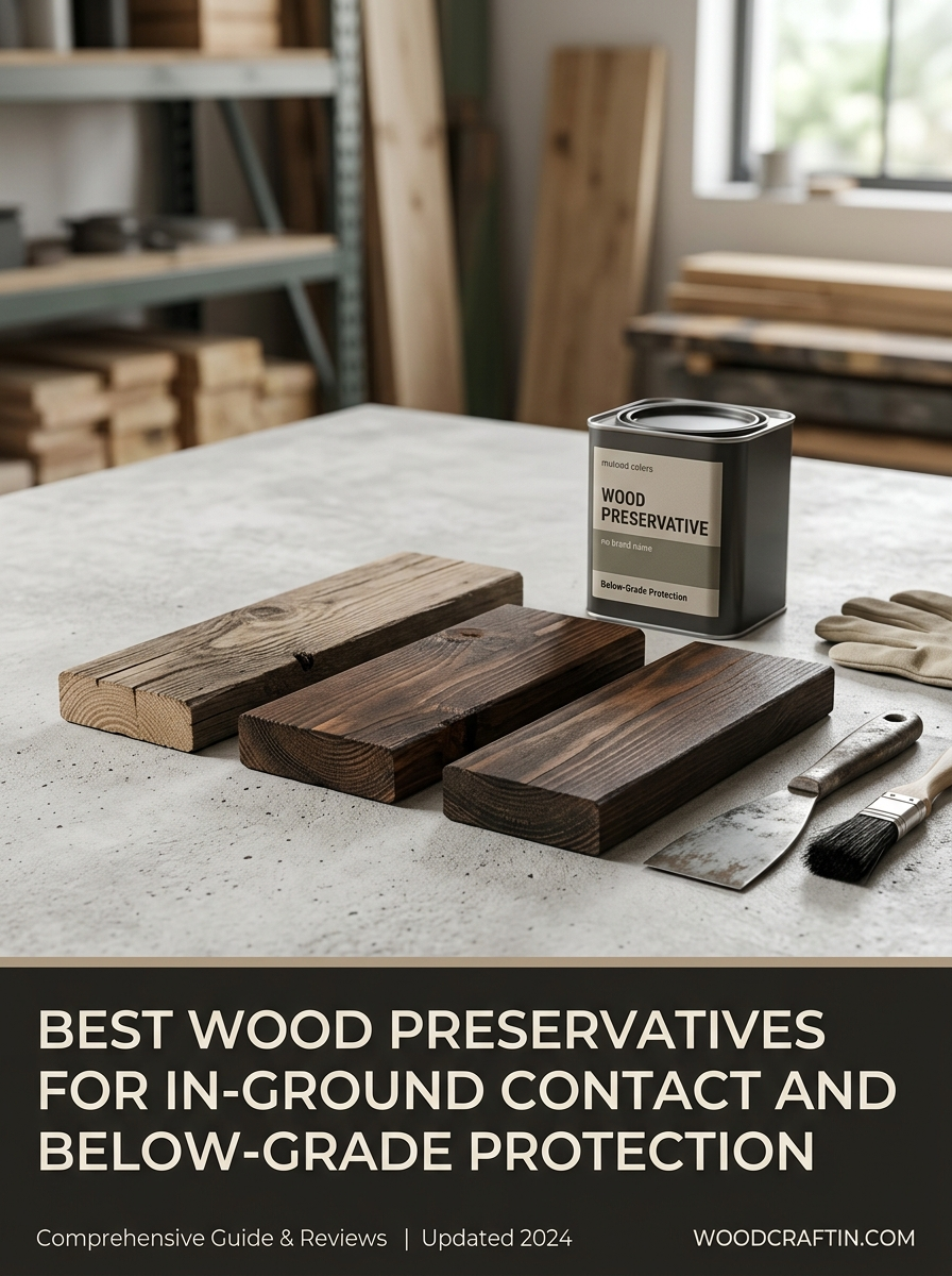Best Wood Preservatives for In-Ground Contact and Below-Grade Protection