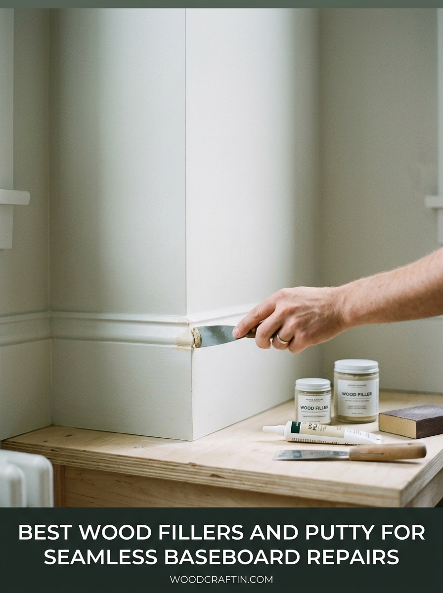 Best Wood Fillers and Putty for Seamless Baseboard Repairs