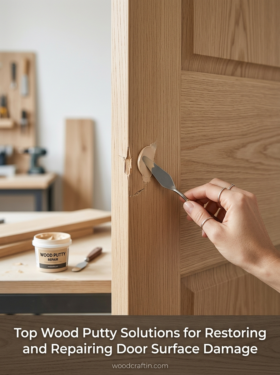 Top Wood Putty Solutions for Restoring and Repairing Door Surface Damage