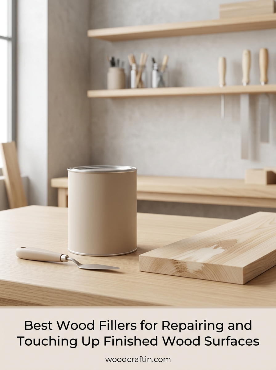 Best Wood Fillers for Repairing and Touching Up Finished Wood Surfaces