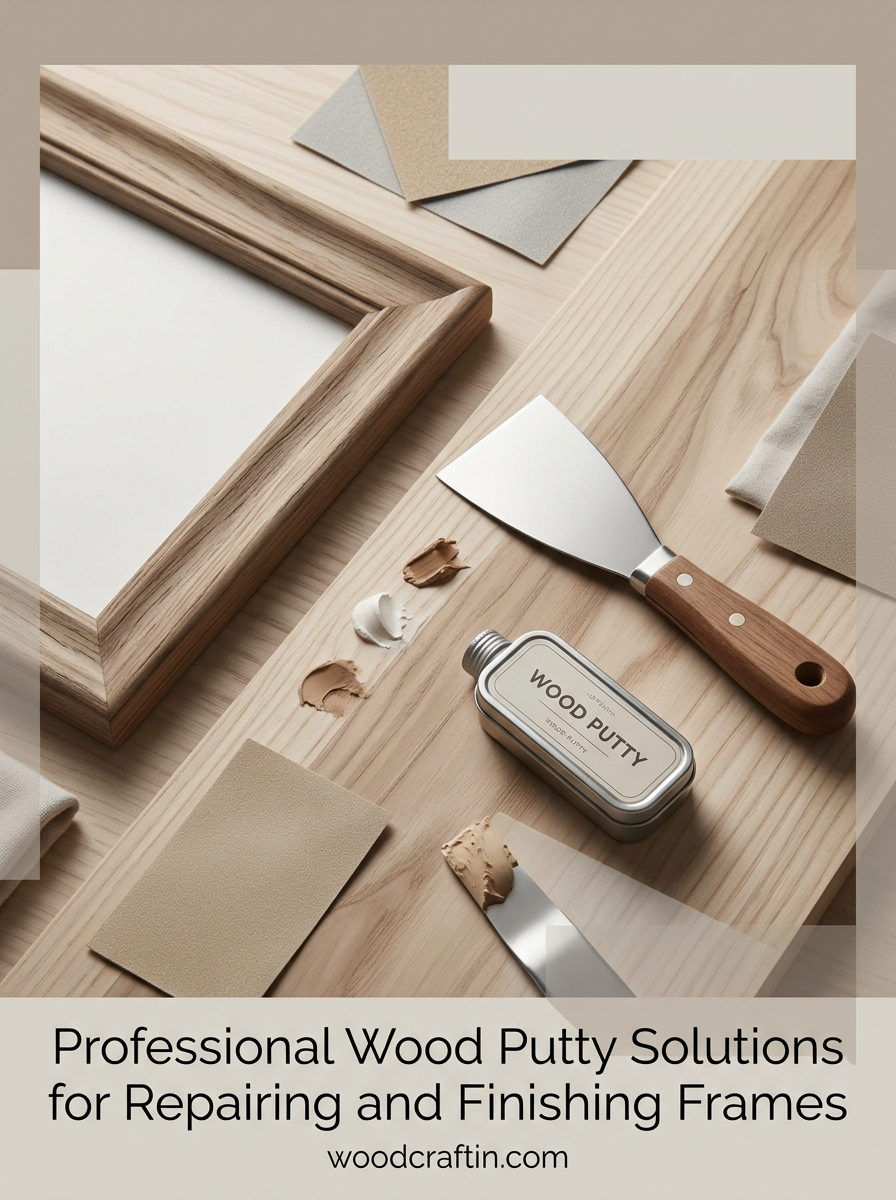Professional Wood Putty Solutions for Repairing and Finishing Frames