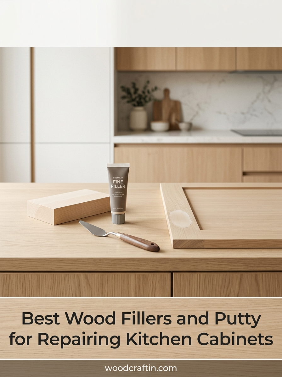 Best Wood Fillers and Putty for Repairing Kitchen Cabinets