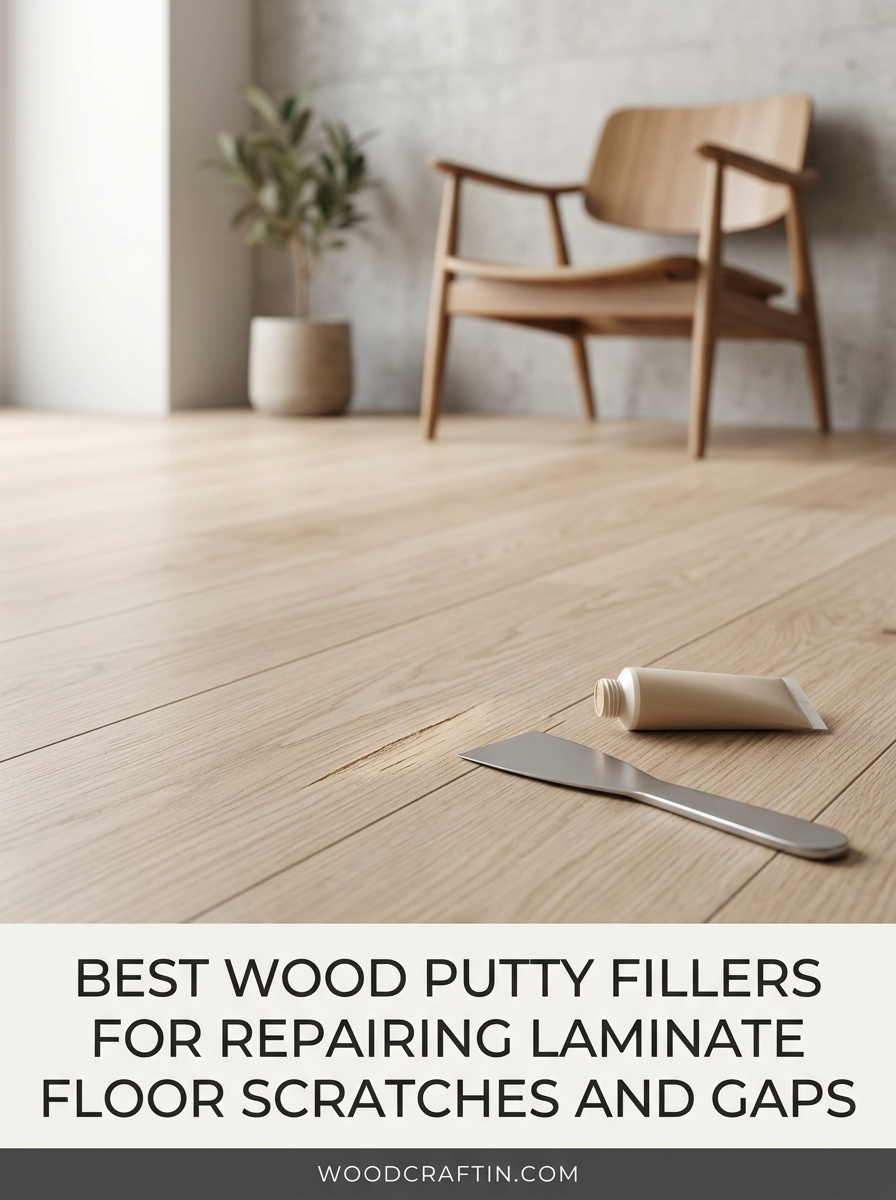 Best Wood Putty Fillers for Repairing Laminate Floor Scratches and Gaps
