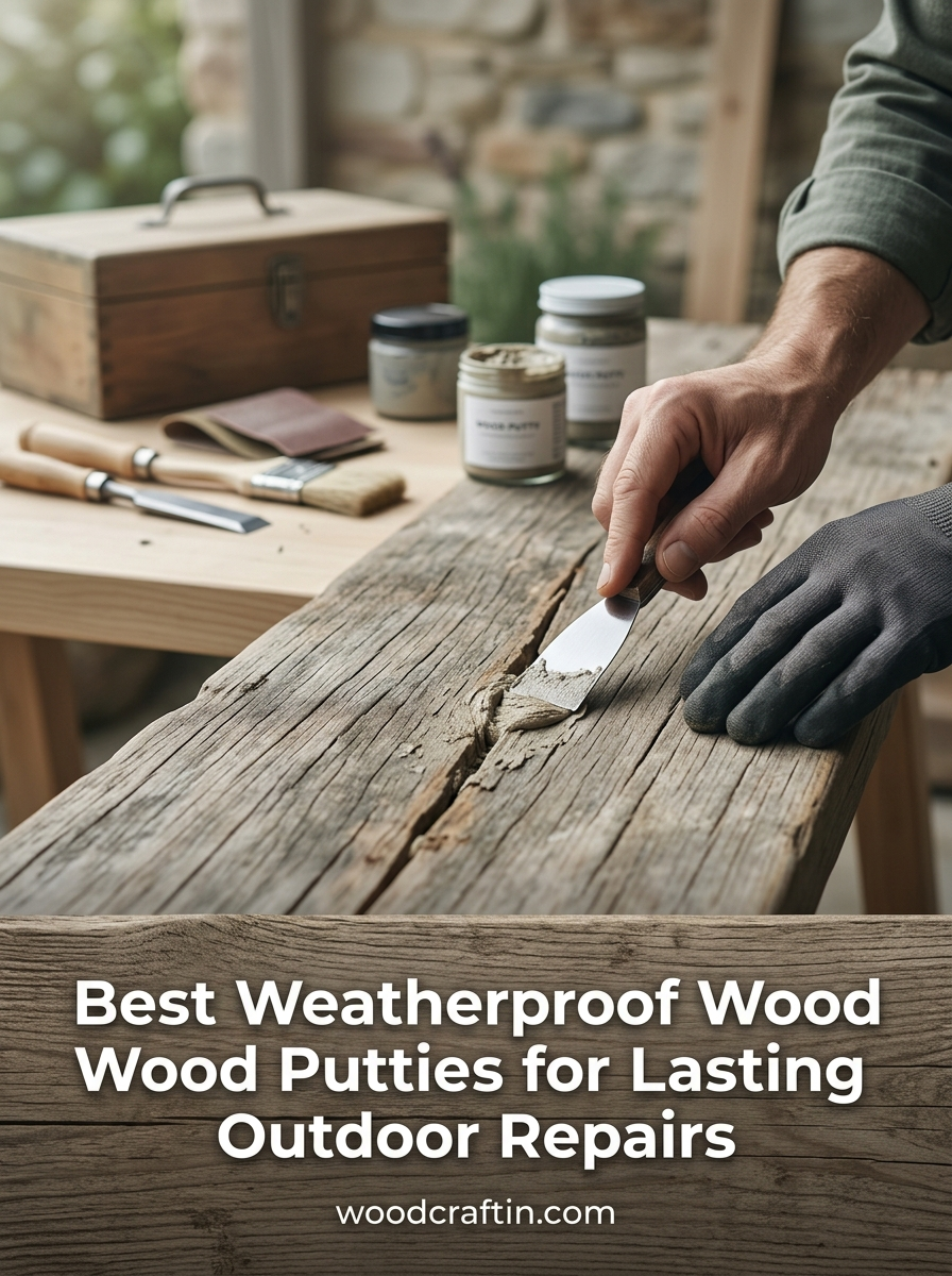 Best Weatherproof Wood Putties for Lasting Outdoor Repairs