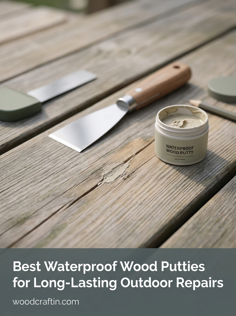 Best Waterproof Wood Putties for Long-Lasting Outdoor Repairs