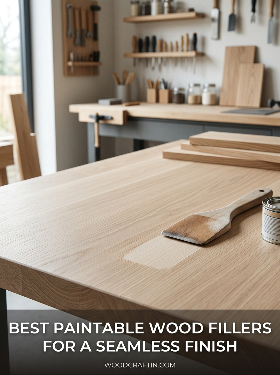 Best Paintable Wood Fillers for a Seamless Finish