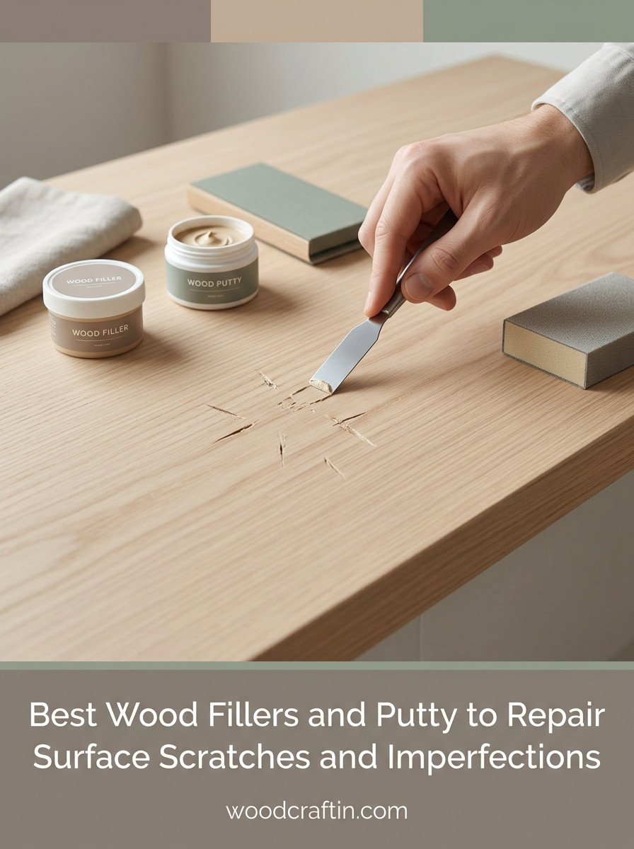 Best Wood Fillers and Putty to Repair Surface Scratches and Imperfections
