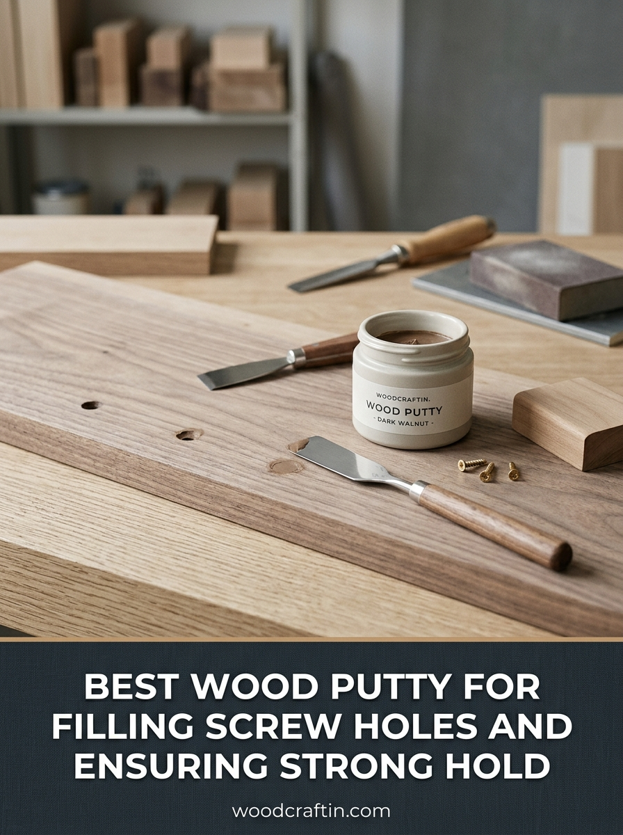 Best Wood Putty for Filling Screw Holes and Ensuring Strong Hold