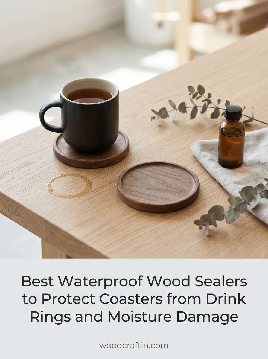 Best Waterproof Wood Sealers to Protect Coasters from Drink Rings and Moisture Damage