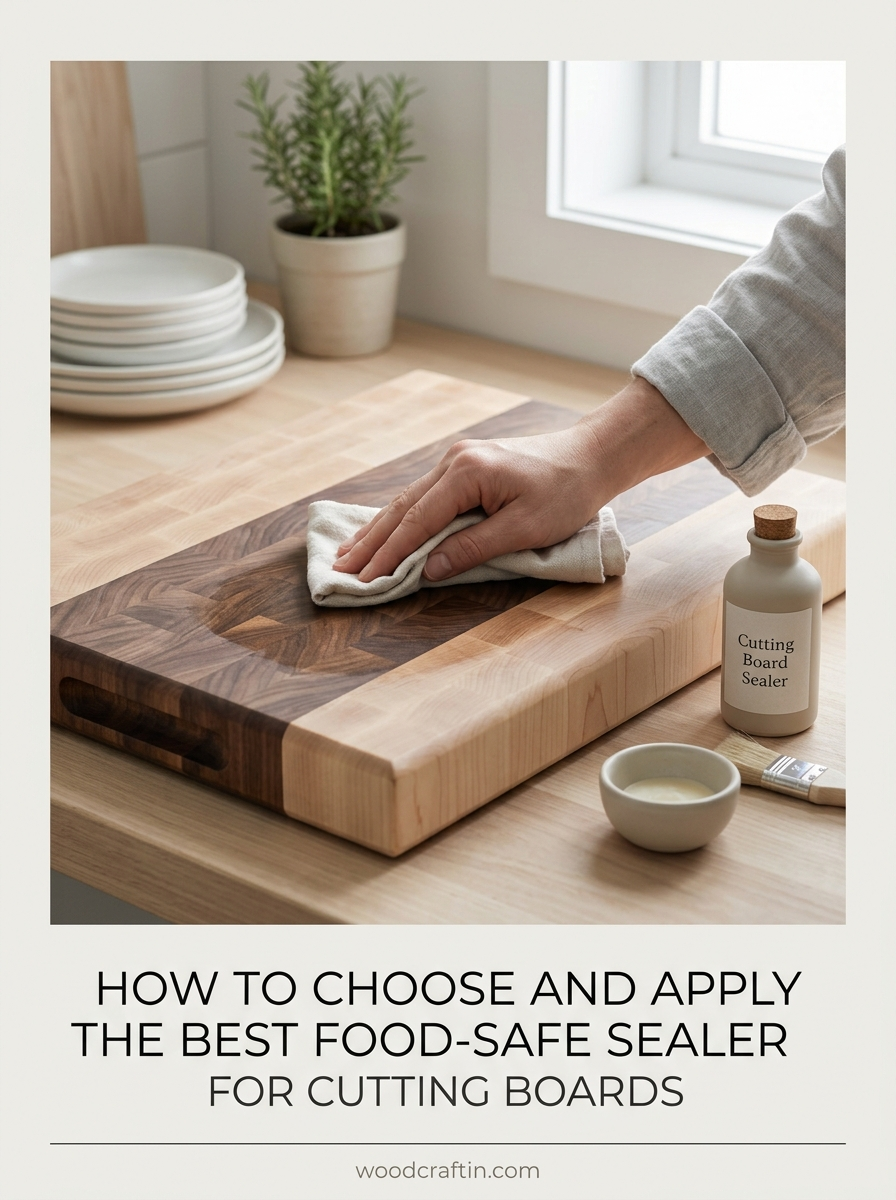 How to Choose and Apply the Best Food-Safe Sealer for Cutting Boards