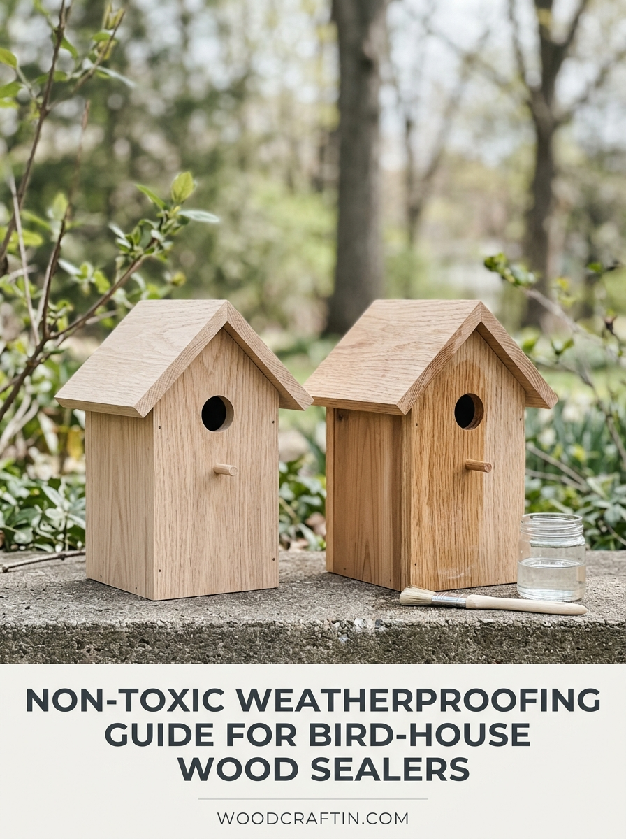 Non-Toxic Weatherproofing Guide for Birdhouse Wood Sealers