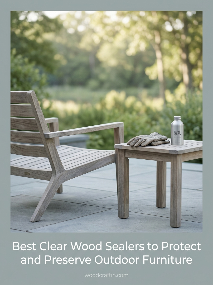 Best Clear Wood Sealers to Protect and Preserve Outdoor Furniture