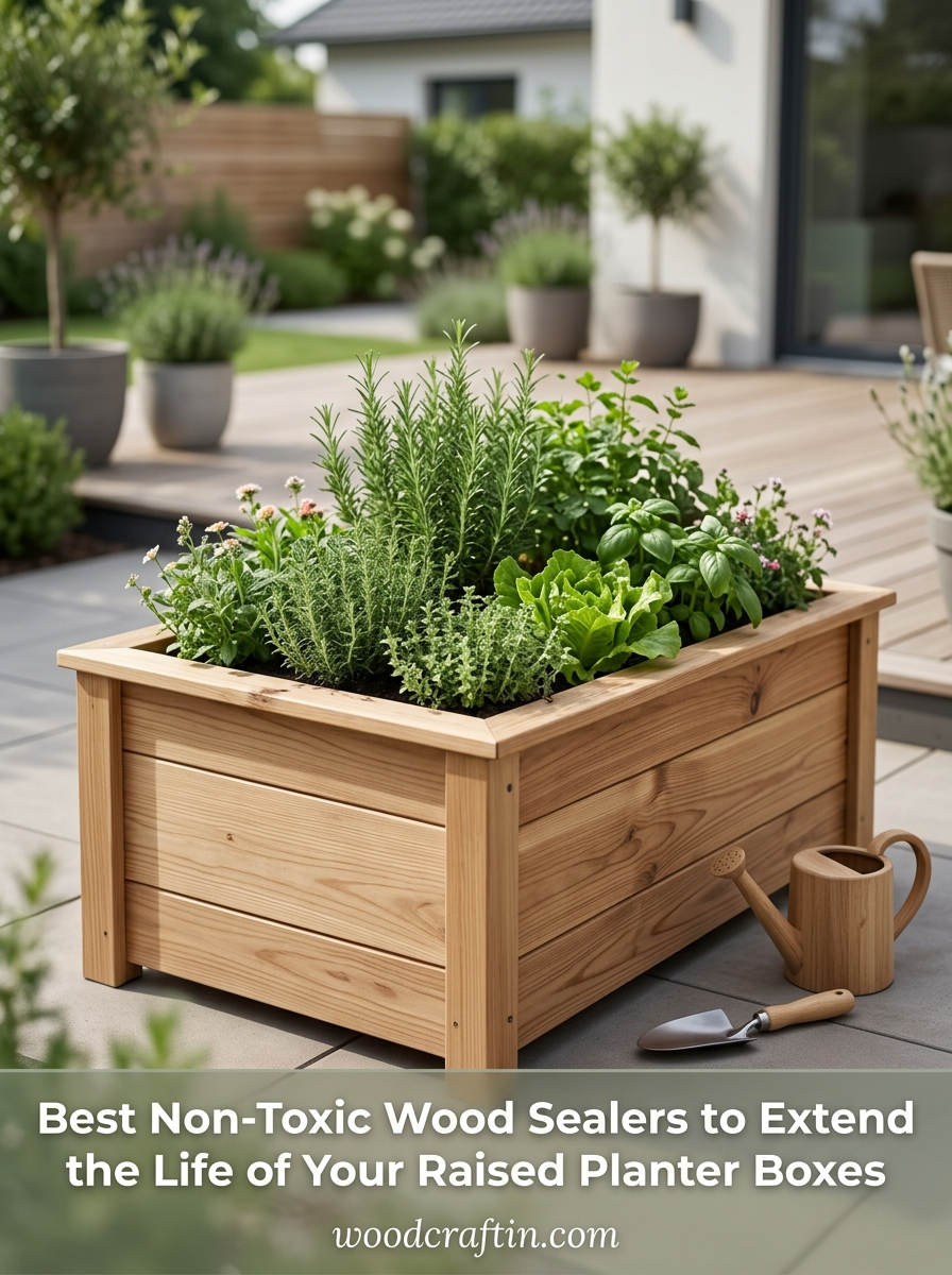 Best Non-Toxic Wood Sealers to Extend the Life of Your Raised Planter Boxes