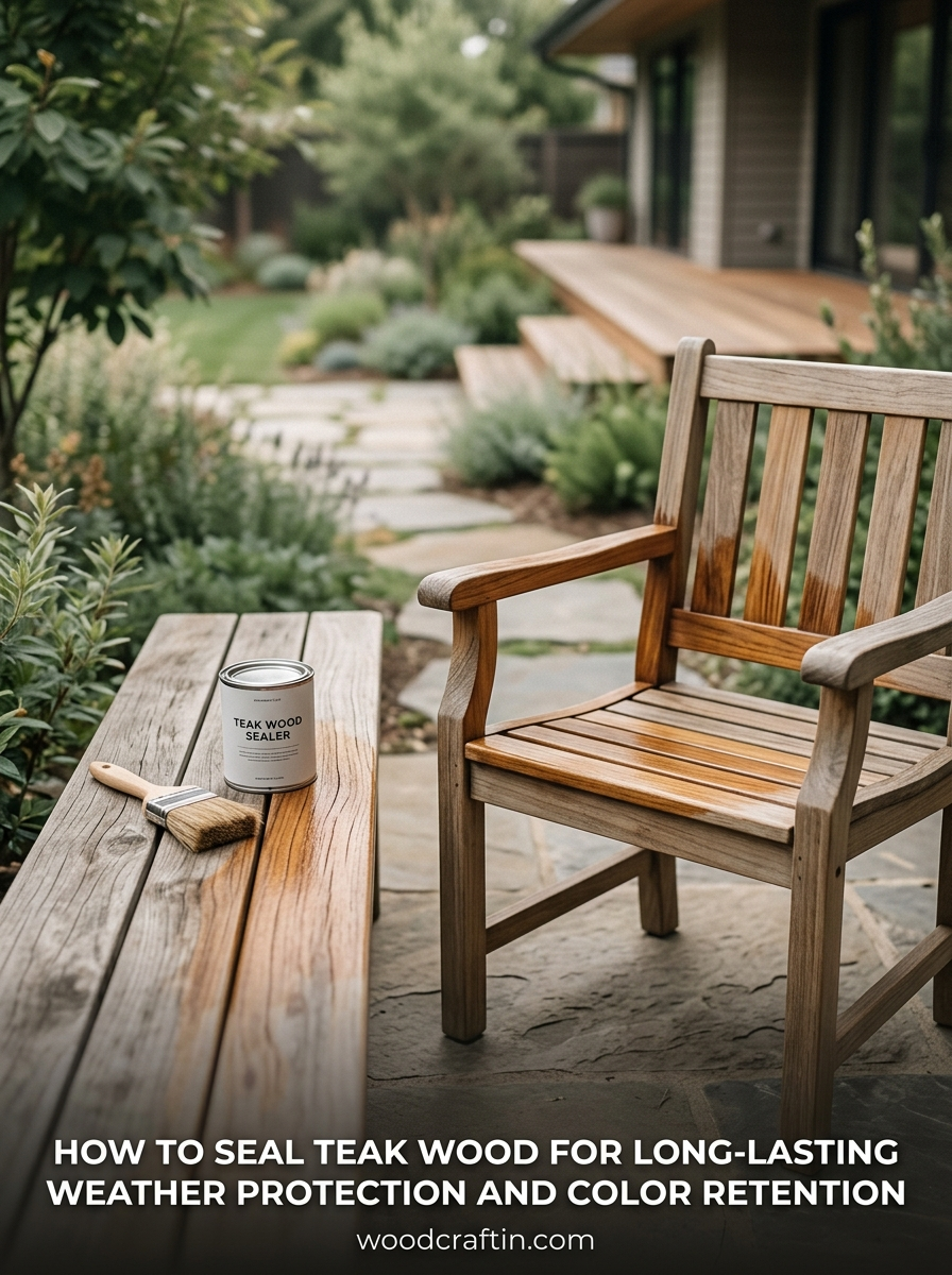 How to Seal Teak Wood for Long-Lasting Weather Protection and Color Retention