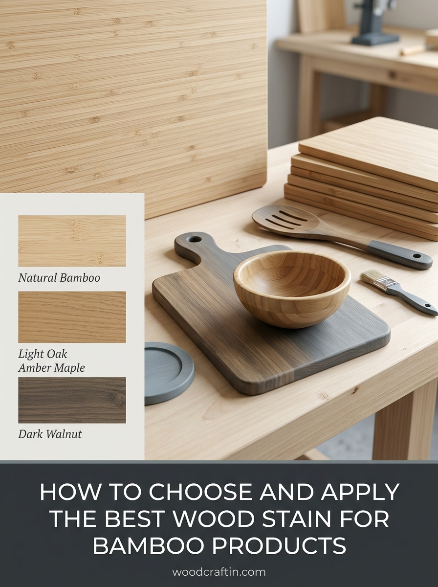 How to Choose and Apply the Best Wood Stain for Bamboo Products