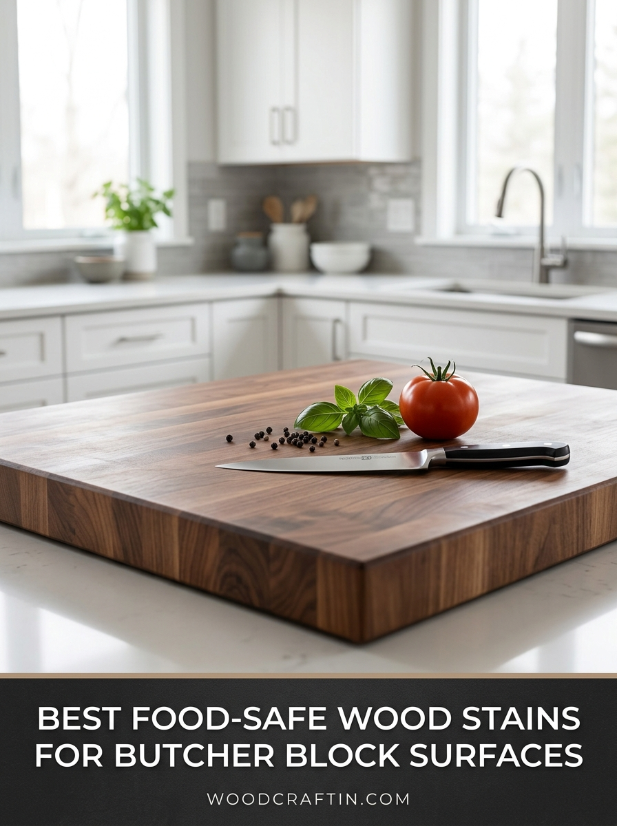 Best Food-Safe Wood Stains for Butcher Block Surfaces