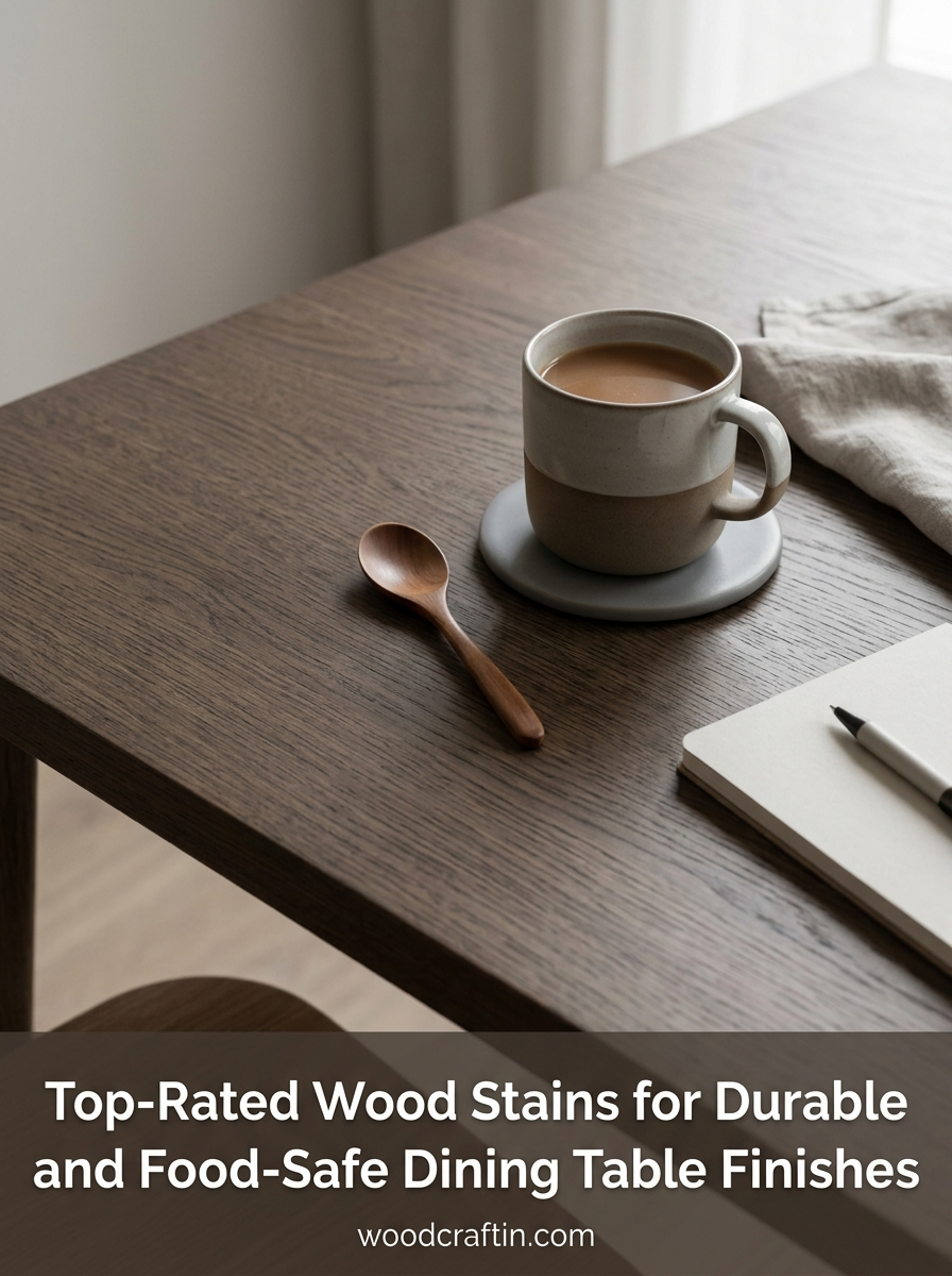 Top-Rated Wood Stains for Durable and Food-Safe Dining Table Finishes