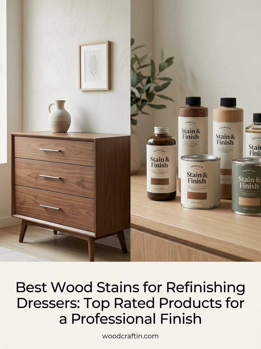Best Wood Stains for Refinishing Dressers: Top Rated Products for a Professional Finish