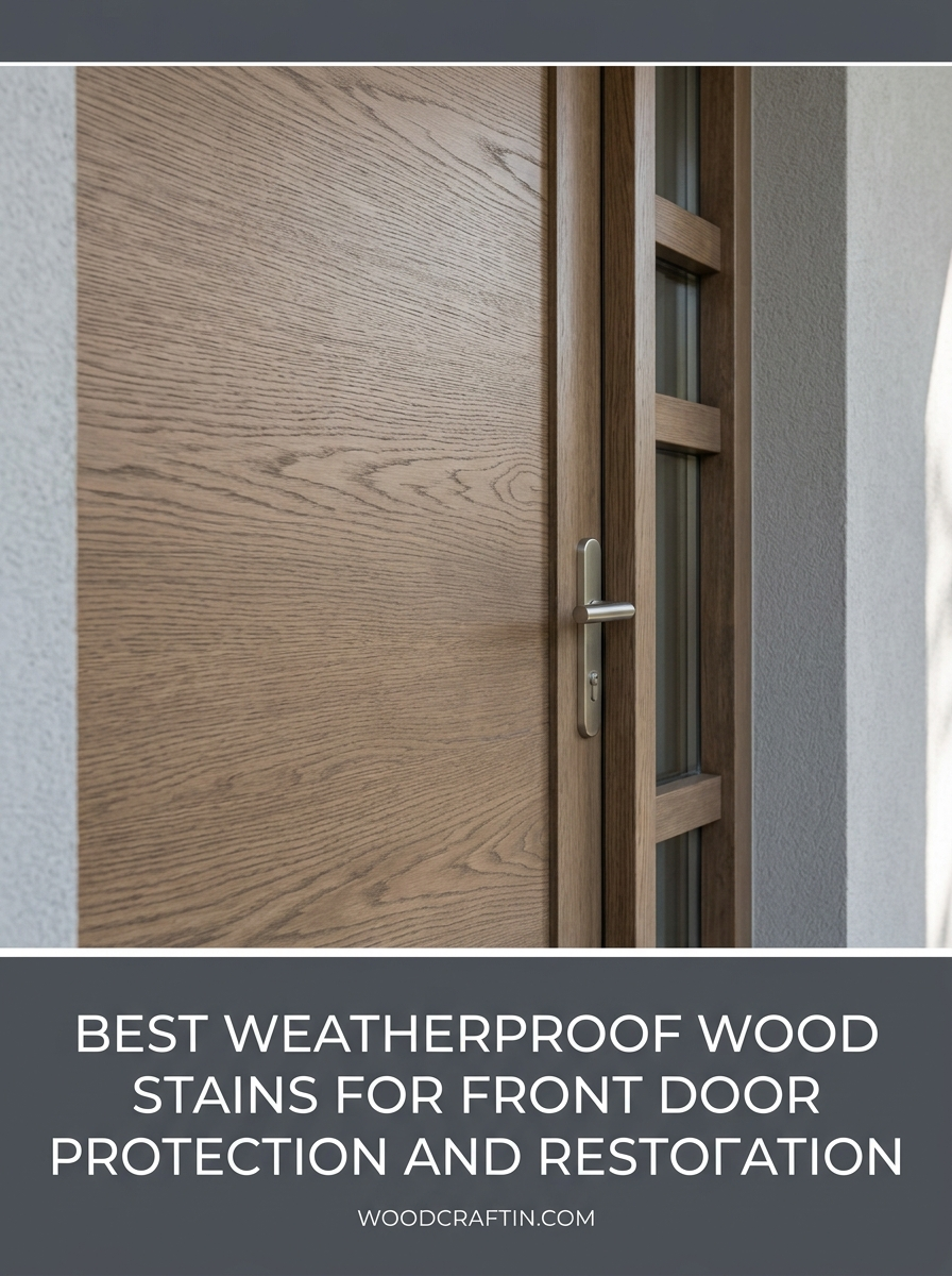 Best Weatherproof Wood Stains for Front Door Protection and Restoration