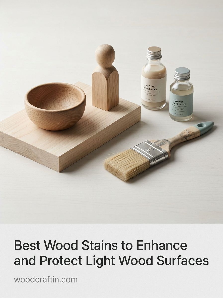 Best Wood Stains to Enhance and Protect Light Wood Surfaces